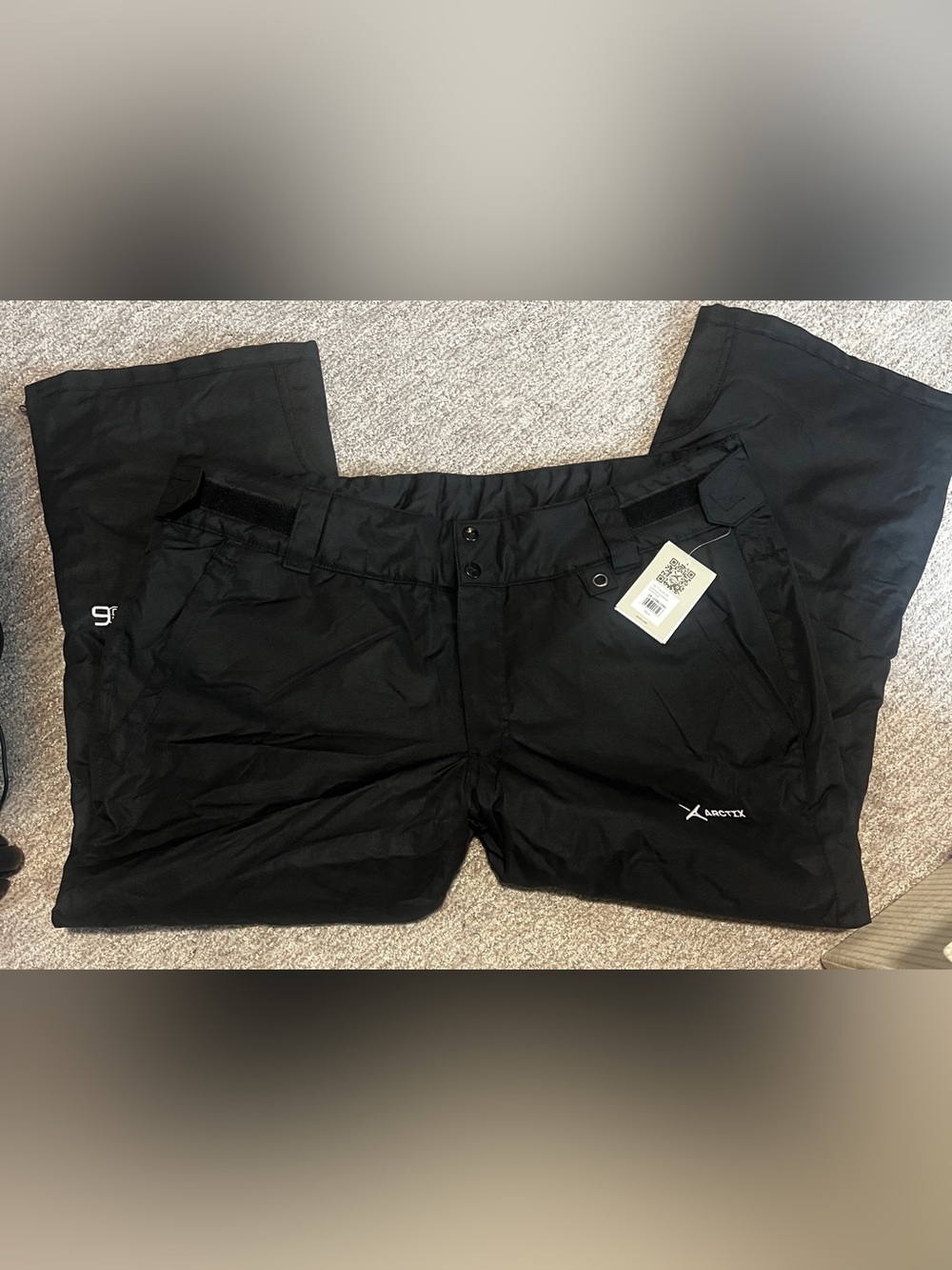 Arctix Women's Insulated Snow Pants, Black, 2X 1007/bb5 - Picture 7 of 8